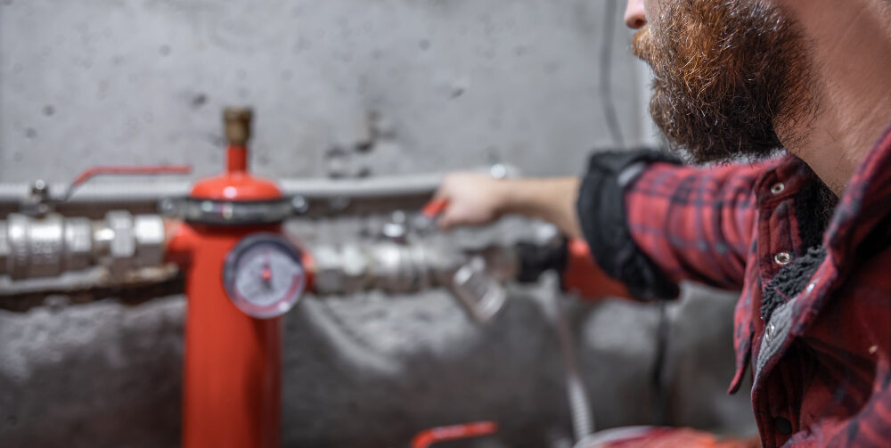 gas line installation